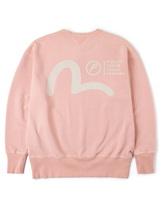 PALACE EVISU Multi-City Seagull Logo Sweatshirt
